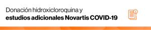 banner Donación hidroxicloroquina y estudios adicionales Novartis COVID-19